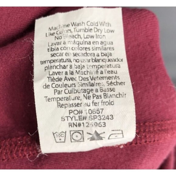 Beyond Yoga Womens Spacedye High-Rise Capri Leggings Size M Burgundy Activewear - Picture 6 of 9